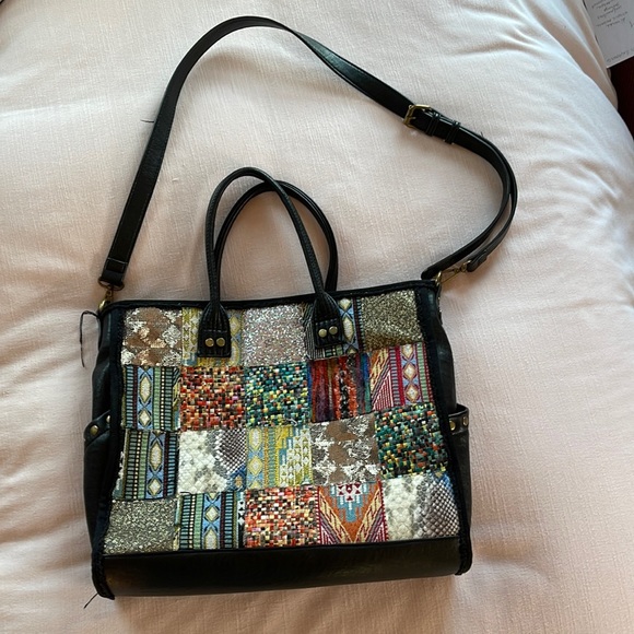 Antik Kraft leather boho bag with adjustable strap - Picture 4 of 15